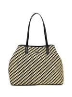 Vikky Woven Straw Tote Set