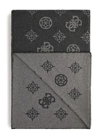 Fleece Peony Blanket