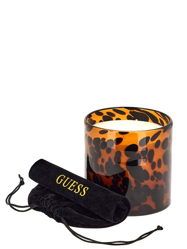 Leopard Candle