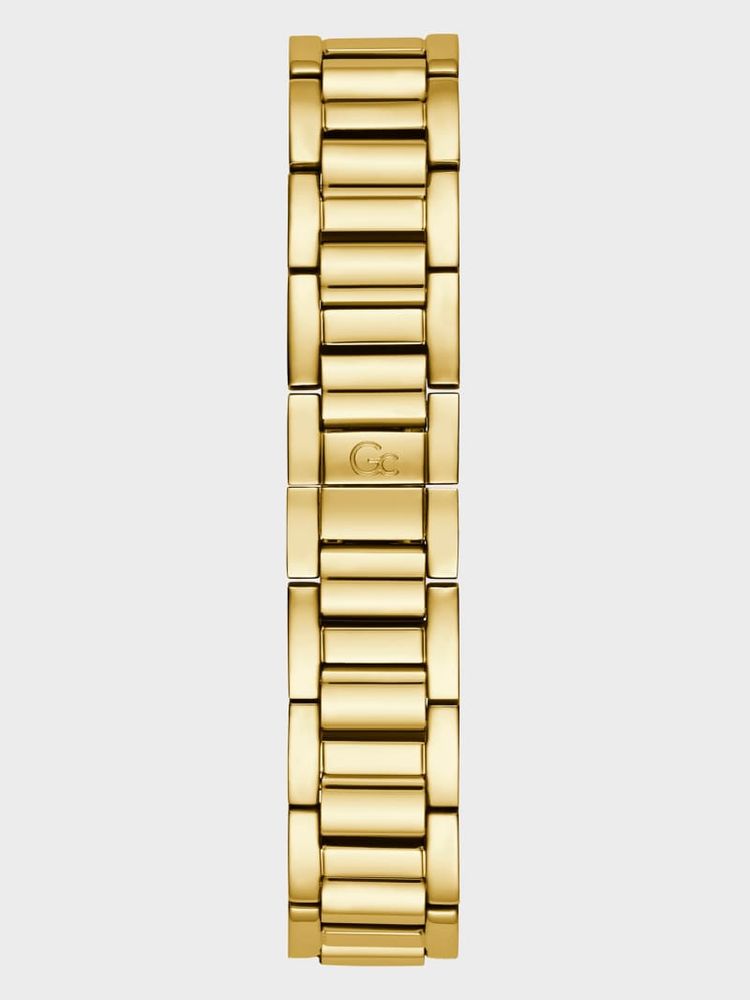 Gc Gold-Tone Cable Twist Analog Watch