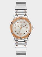 Gc Silver-Tone Analog Watch