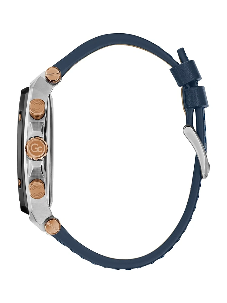 Gc Multi-Tone Chronograph Watch