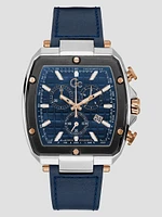 Gc Multi-Tone Chronograph Watch