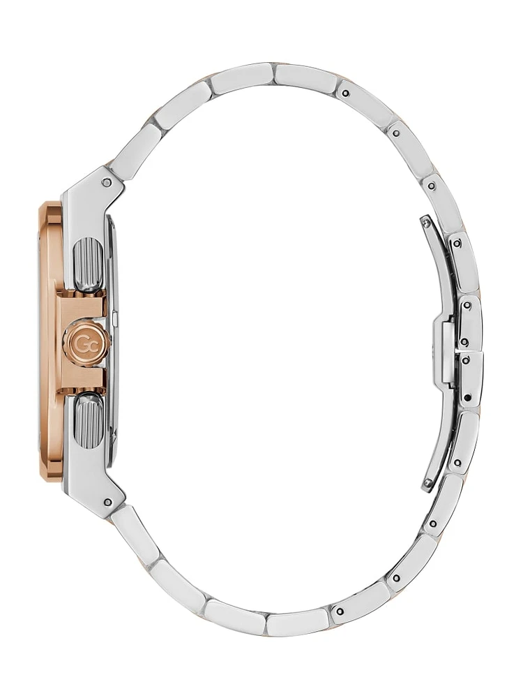 Gc Two-Tone Chronograph Watch