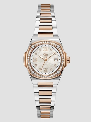 Gc Mini Mother-of-Pearl Analog Watch