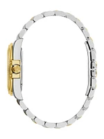 Gc Two-Tone Analog Watch
