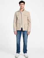 Dunwich Woven Hooded Utility Jacket