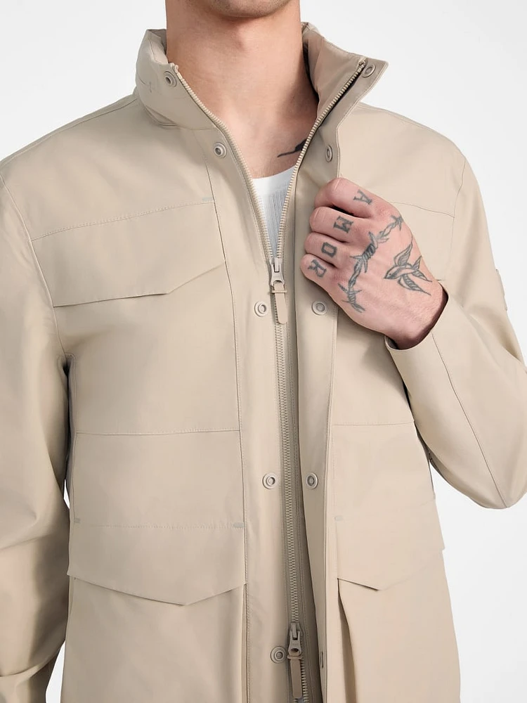 Dunwich Woven Hooded Utility Jacket