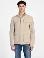 Dunwich Woven Hooded Utility Jacket