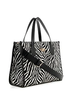 Silvana Zebra Tote