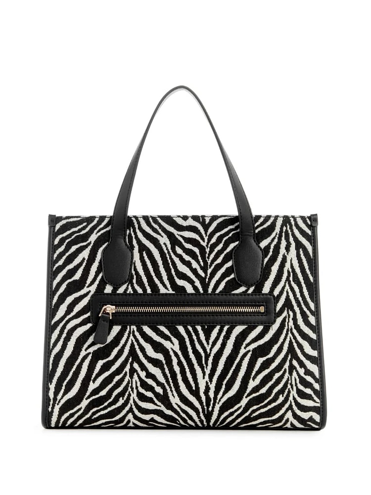 Silvana Zebra Tote