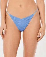 High-Leg Cheekiest Crochet Bikini Bottom