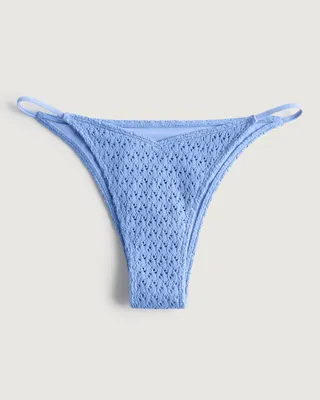 High-Leg Cheekiest Crochet Bikini Bottom