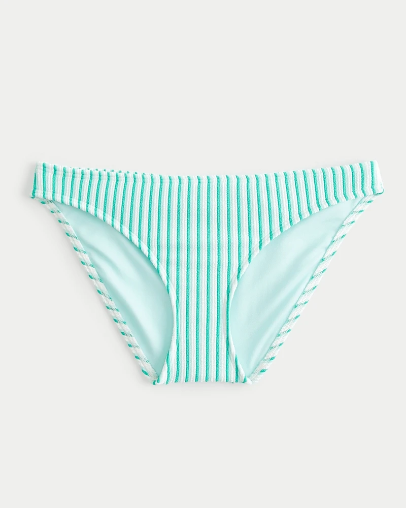 Scrunch-Ribbed Bikini Bottom