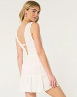 Flowy Gauze Cover Up Dress