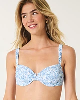 Ruched Balconette Bikini Top