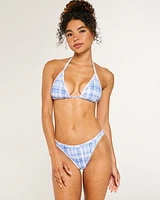 Strappy High-Leg Cheekiest Bikini Bottom