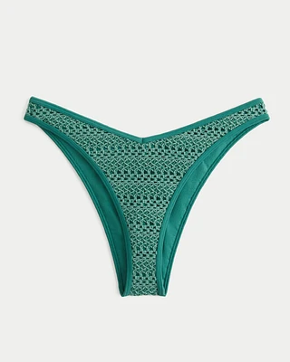 Crochet-Style Cheekiest Bikini Bottom