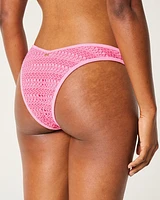 Crochet-Style Cheekiest Bikini Bottom