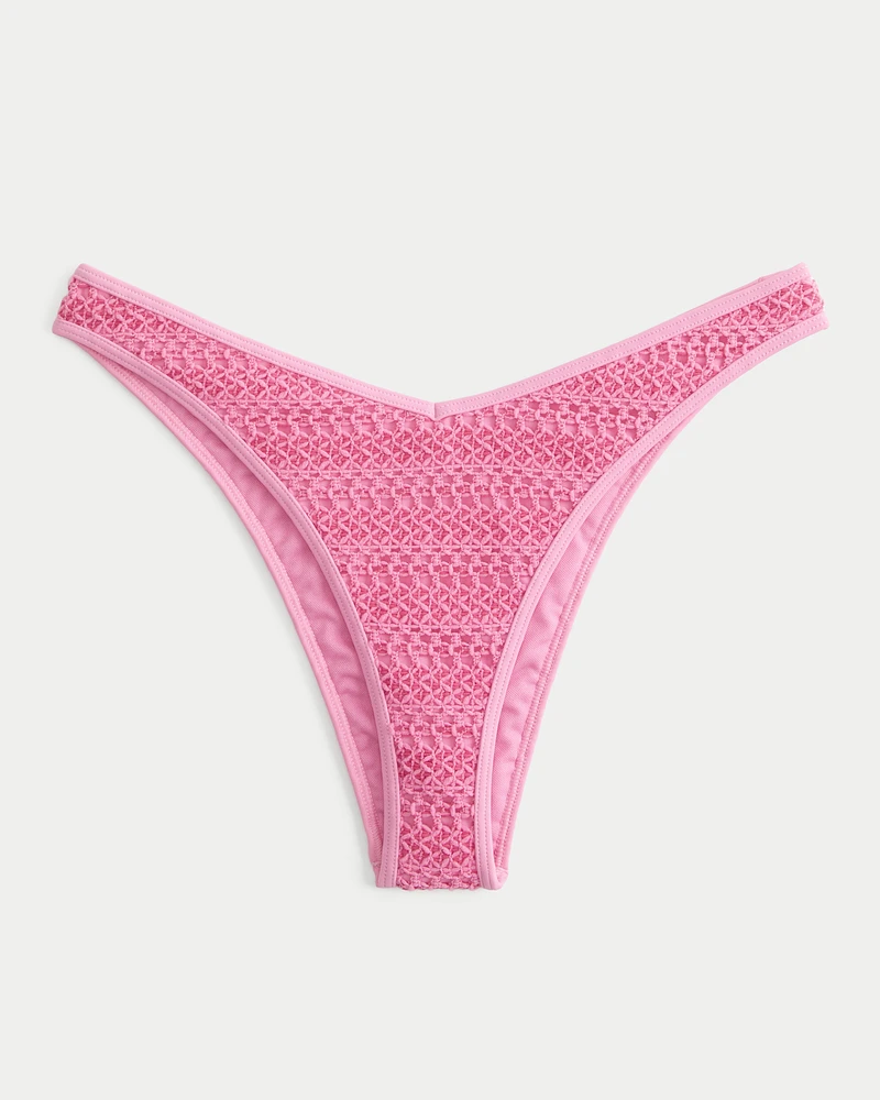 Crochet-Style Cheekiest Bikini Bottom