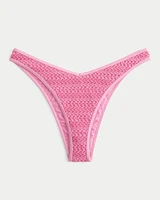 Crochet-Style Cheekiest Bikini Bottom