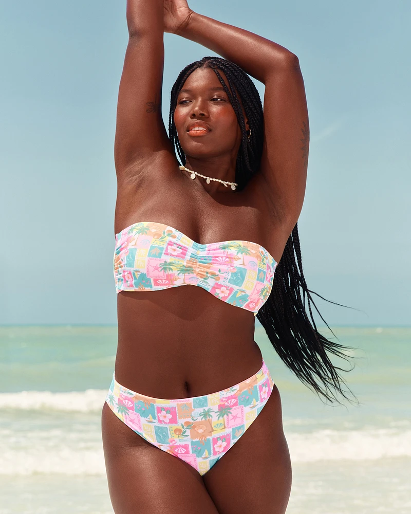 Curvy Reversible Cheeky Bikini Bottom
