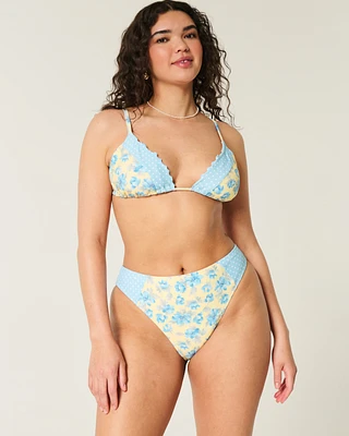 Curvy High-Leg Cheeky Bikini Bottom