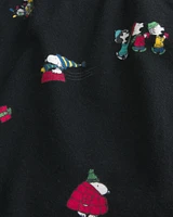 24/7 Snoopy Graphic Flannel Pajama Pants