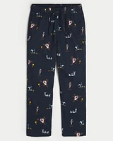 24/7 Looney Tunes Graphic Flannel Pajama Pants