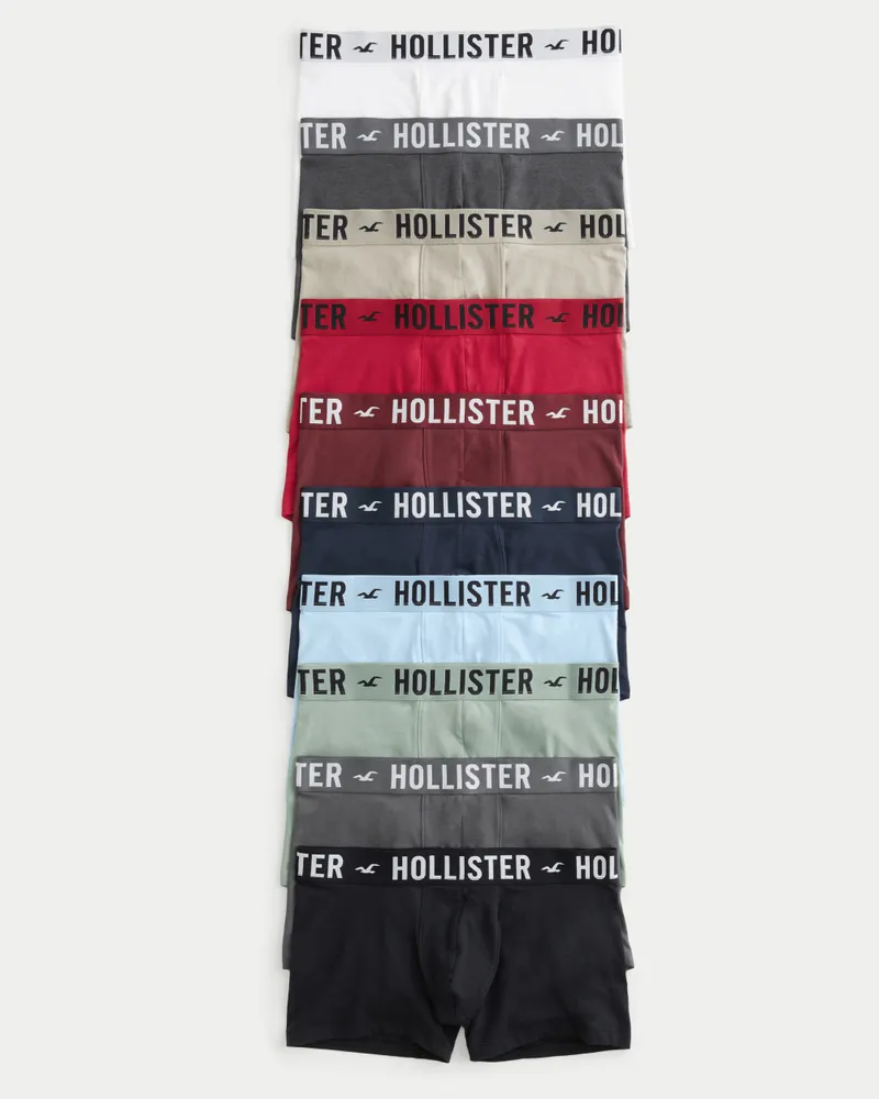 Hollister Classic Length Boxer Brief 10-Pack