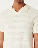 Relaxed Sweater Polo