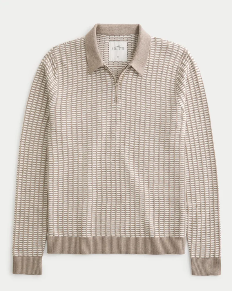 Quarter-Zip Sweater Polo