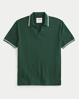 Tipped Sweater Polo