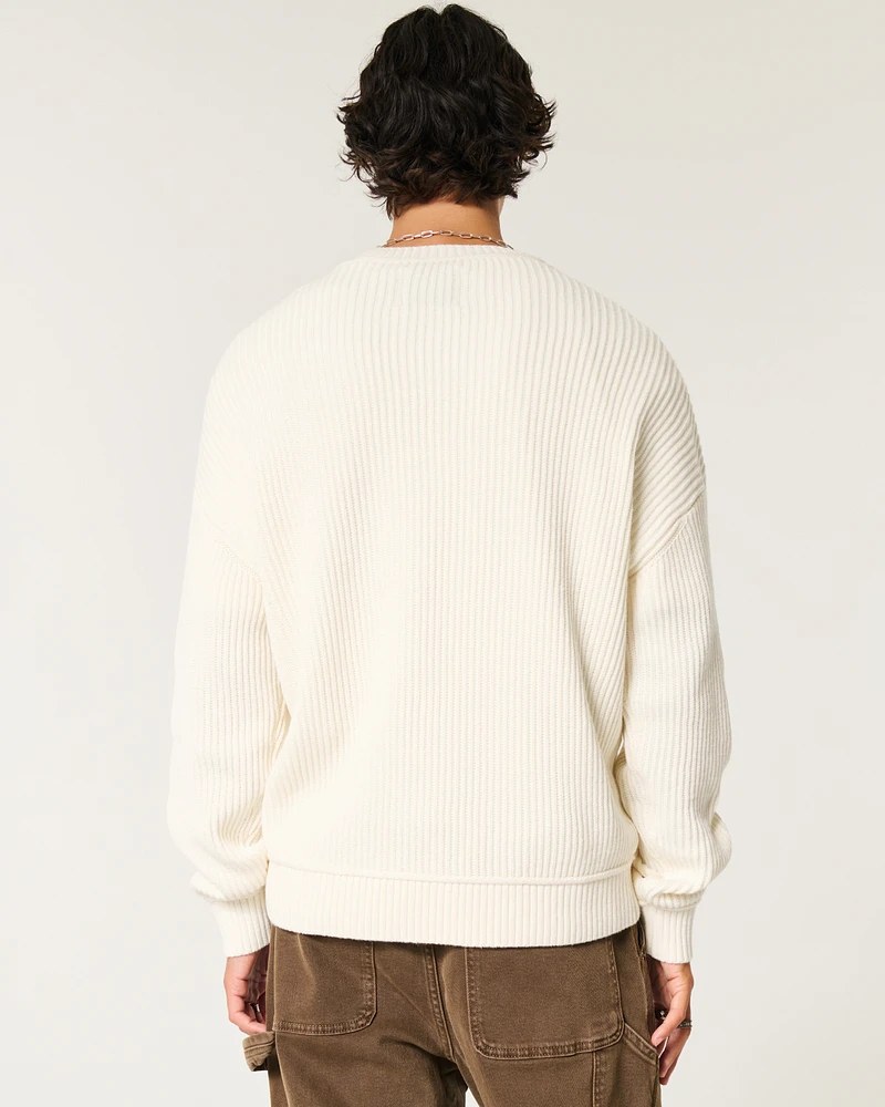 Boxy Crew Sweater