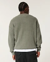 Boxy Crew Sweater