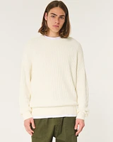 Boxy Crew Sweater