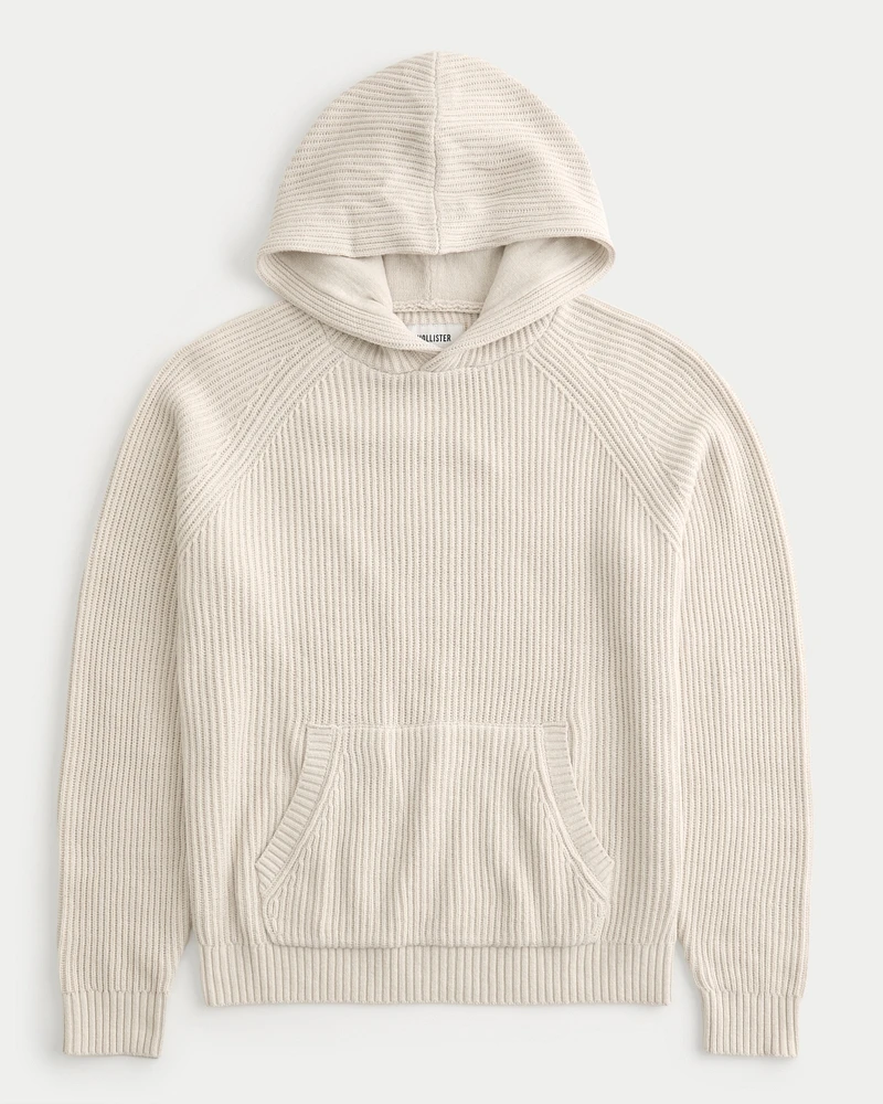 Boxy Hooded Sweater