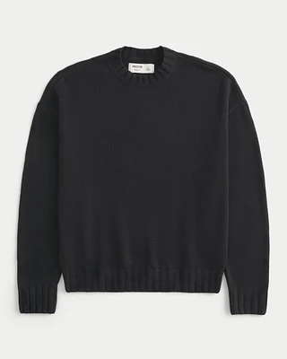 Boxy Crew Sweater