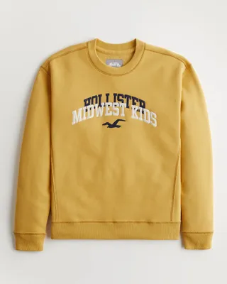Hollister x Midwest Kids Relaxed Logo Graphic Sweatshirt