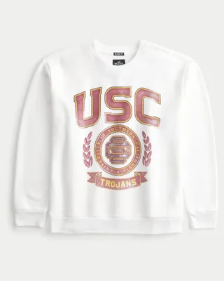 Relaxed USC Trojans Graphic Sweatshirt