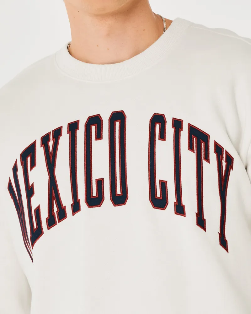 Hollister Relaxed Mexico City Graphic Sweatshirt