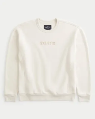 Relaxed Logo Crew Sweatshirt