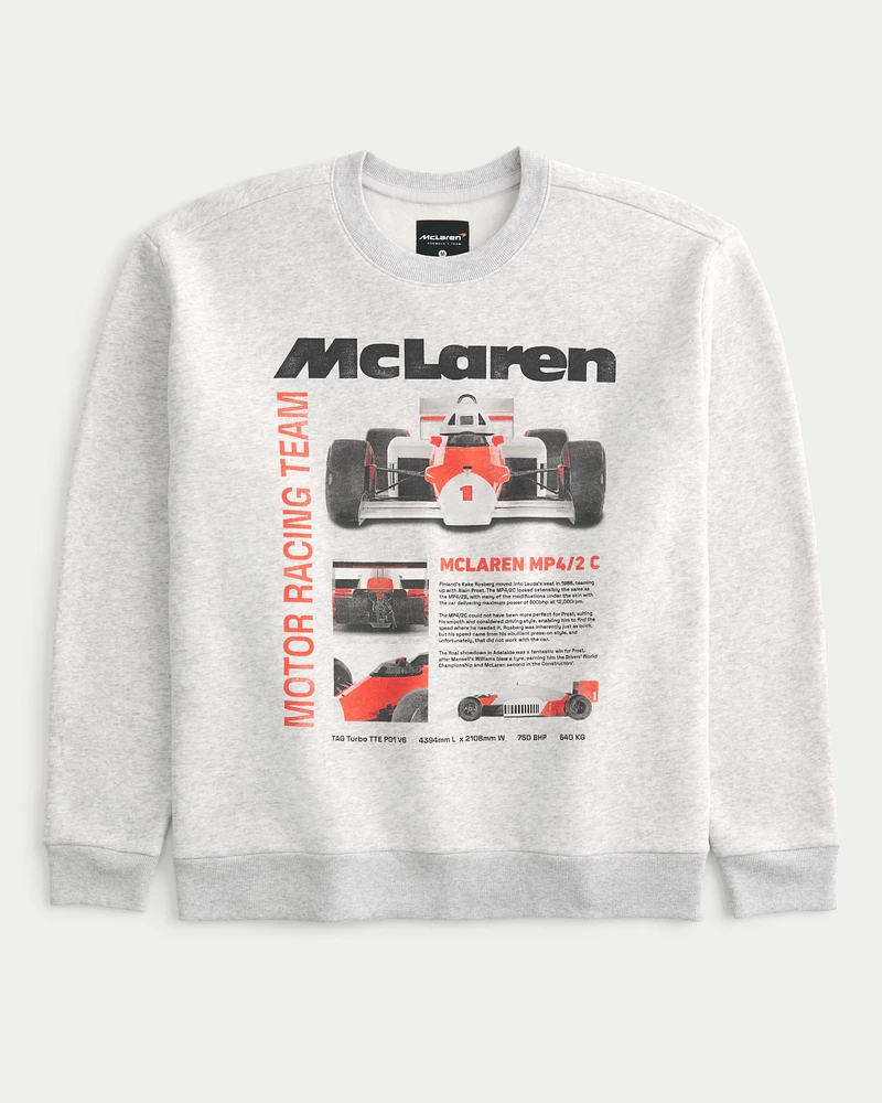 Relaxed McLaren Graphic Crew Sweatshirt