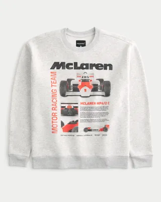 Relaxed McLaren Graphic Crew Sweatshirt