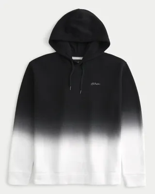 Relaxed Ombre Logo Hoodie