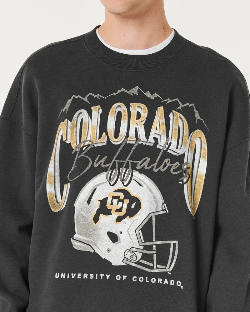 Boxy UCLA Bruins Graphic Crew Sweatshirt