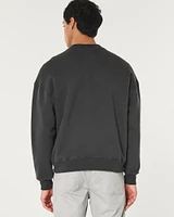 Boxy Crew Sweatshirt