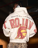 Boxy USC Trojans Graphic Hoodie