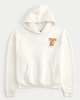 Boxy USC Trojans Graphic Hoodie