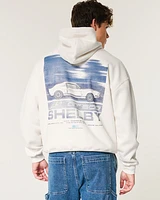 Boxy Shelby GT 500 Graphic Hoodie